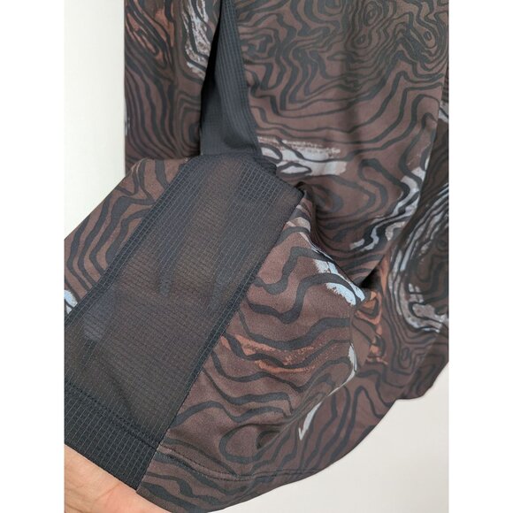 Hurley Hooded Rashguard Shirt Men Size S UPF 50+ Quick Dry Surf Swim Performance - Picture 9 of 11